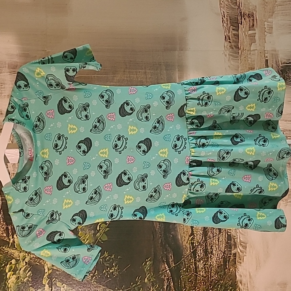 LOL Surprise OMG Girls Medium colorful stretchy festive dress